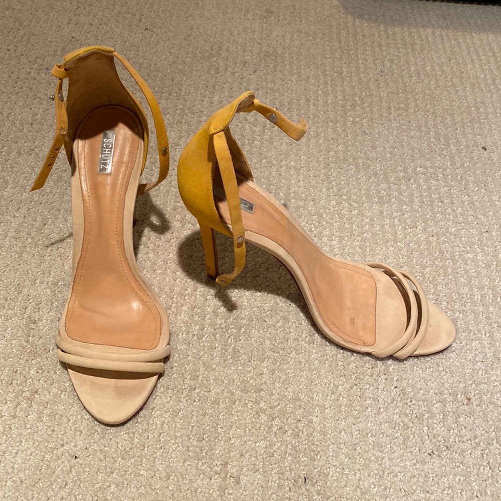 Schultz leather heeled sandal - 10